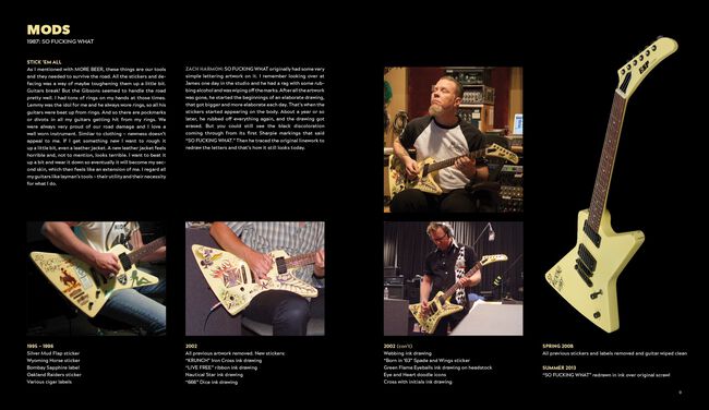 &quot;Messengers: The Guitars of James Hetfield&quot; by James Hetfield (Hardcover Book), 